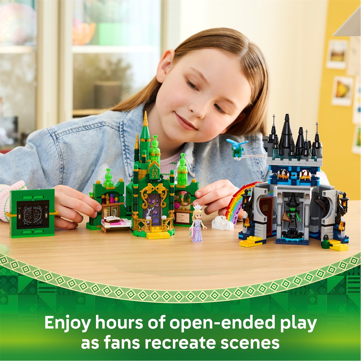 LEGO LEGO Wicked Emerald City & Kiamo Ko Castle Playset Adventure LEGO LEGO Wicked Emerald City & Kiamo Ko Castle Playset Adventure