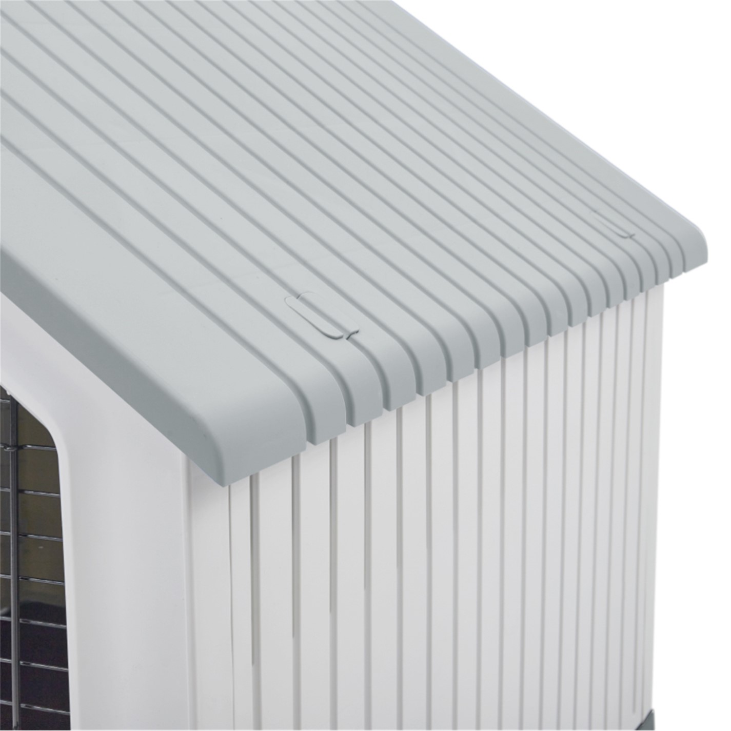 Curated visual reference: Picture Idea: Kidkid Waterproof Plastic Dog House Pet Kennel With Door