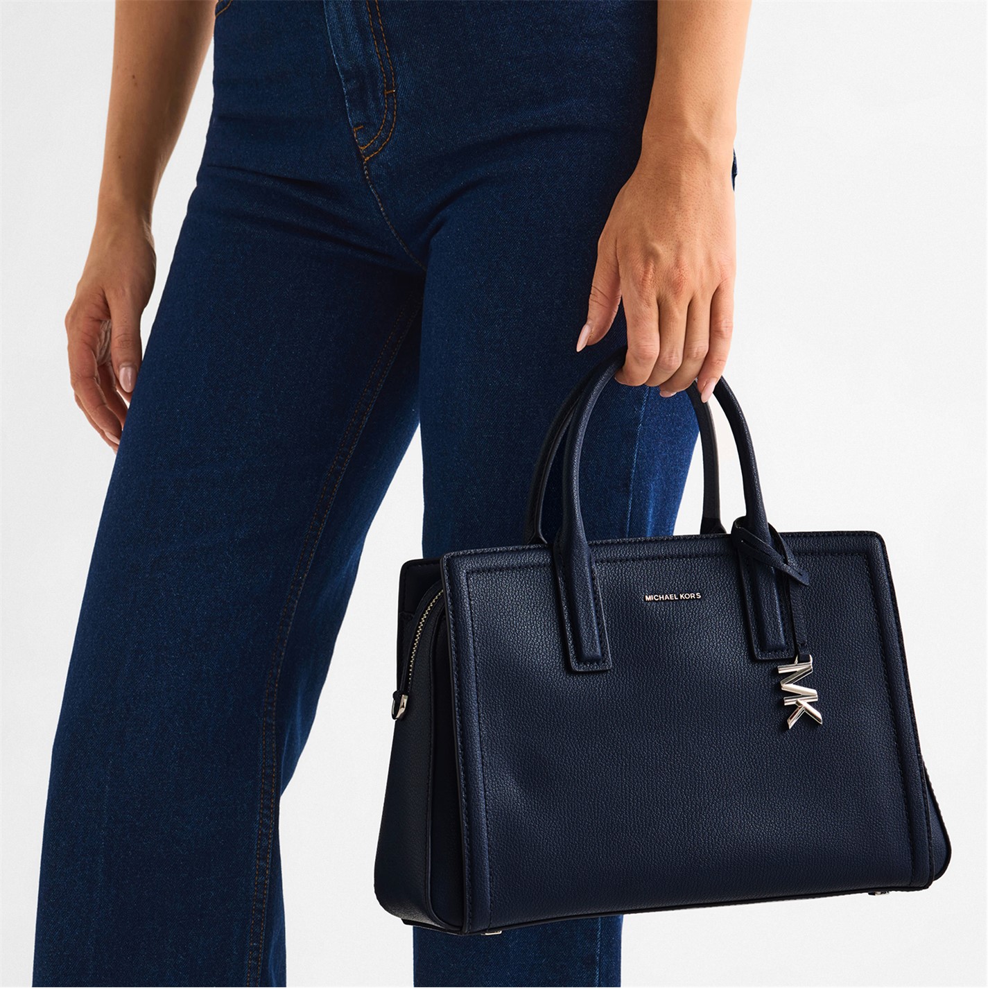 MICHAEL MICHAEL KORS | Women's MMK Laila Satchel Bag | Dress Blue