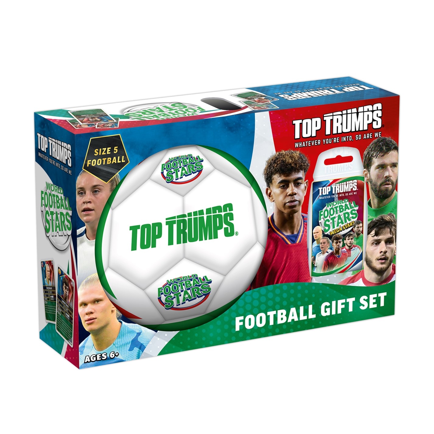 Top Trumps | TOP TRUMPS WORLD FOOTBALL STARS GIFT SET | Multi