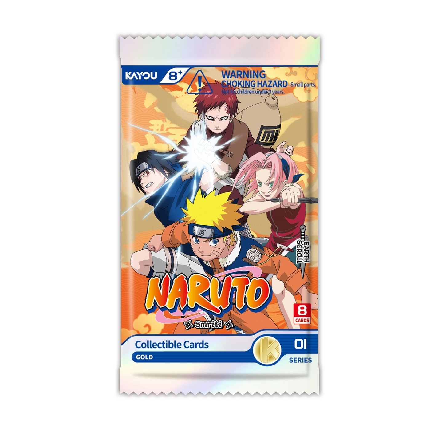 Naruto NARUTO-Smriti Collectible Cards-Earth Scroll-001B-EMEA