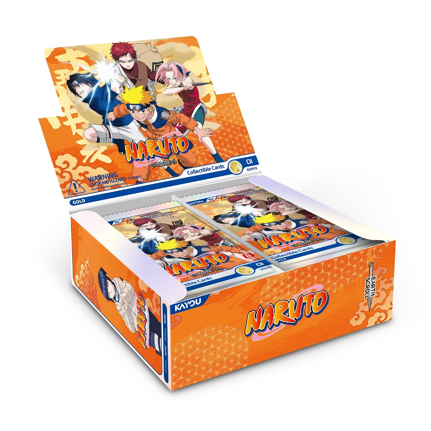 Naruto NARUTO-Smriti Collectible Cards-Earth Scroll-001B-EMEA