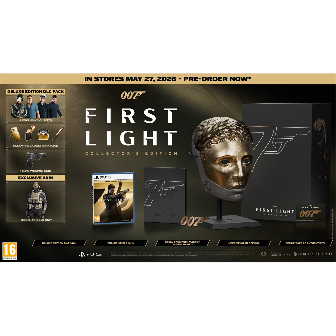 IOI | 007 First Light – Collector Edition | Ps5 | SportsDirect.com
