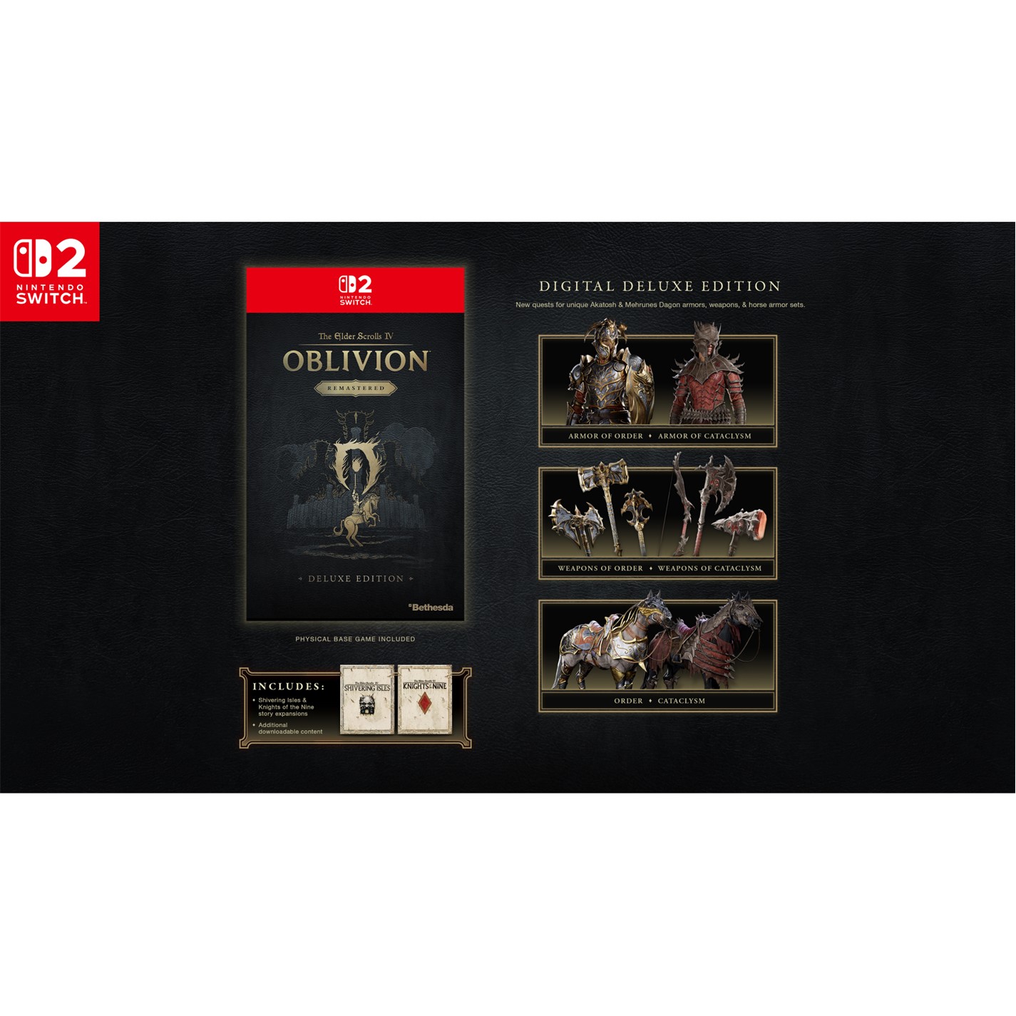 Bethesda The Elder Scrolls IV: Oblivion Remastered – Physical