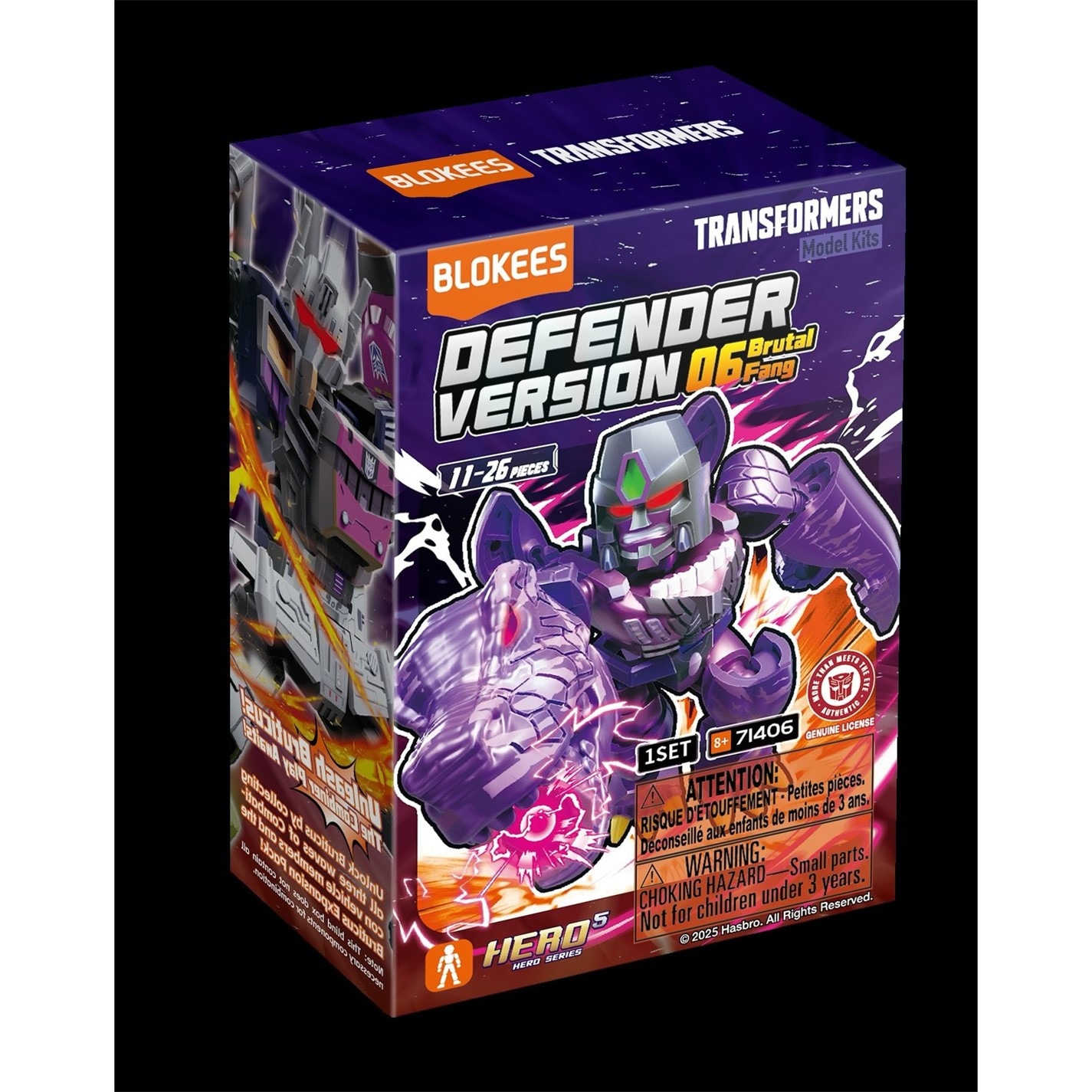 Blokees Blokees Transformers Defender Version 06 Brutal Fang