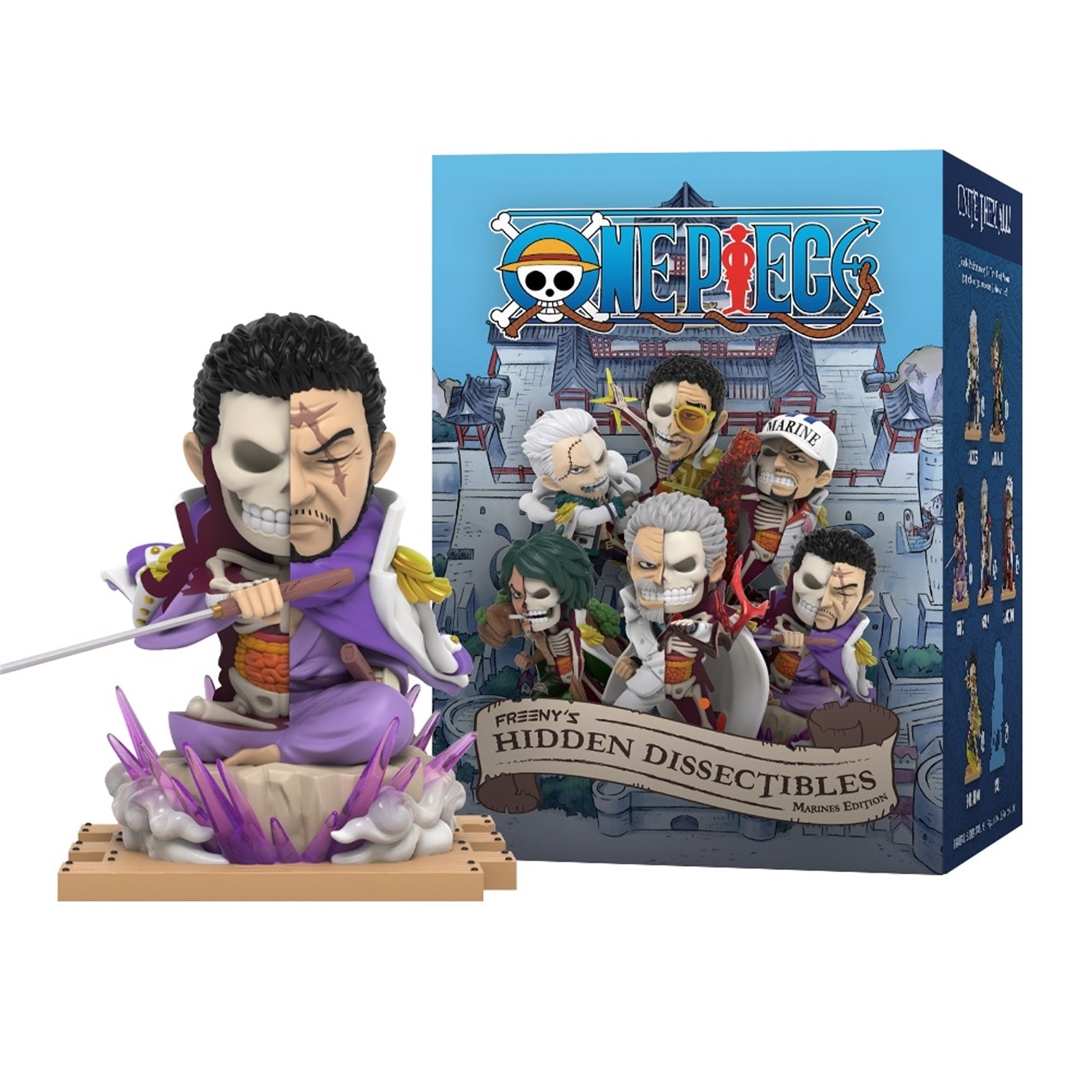 One Piece Freenys Hidden Dissectibles: One Piece Marines Edition