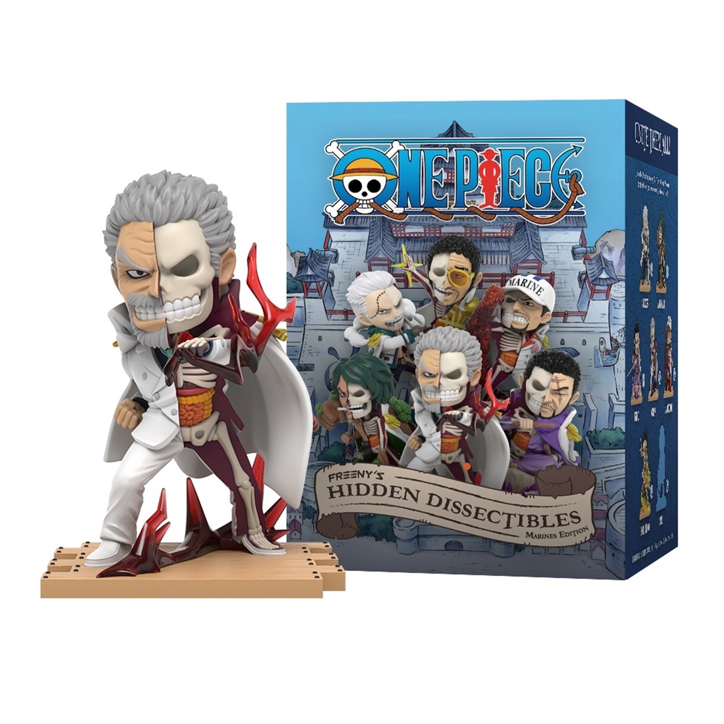 One Piece Freenys Hidden Dissectibles: One Piece Marines Edition
