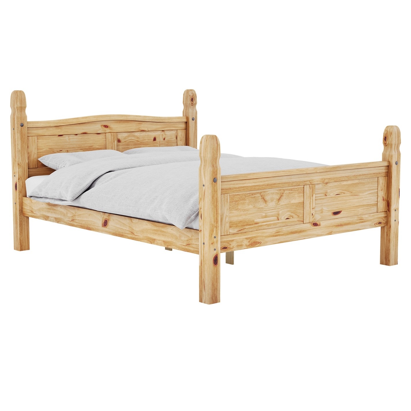 Birlea Corona Low End Pine Bed Frame | Birlea | Big Brand Beds - View #5