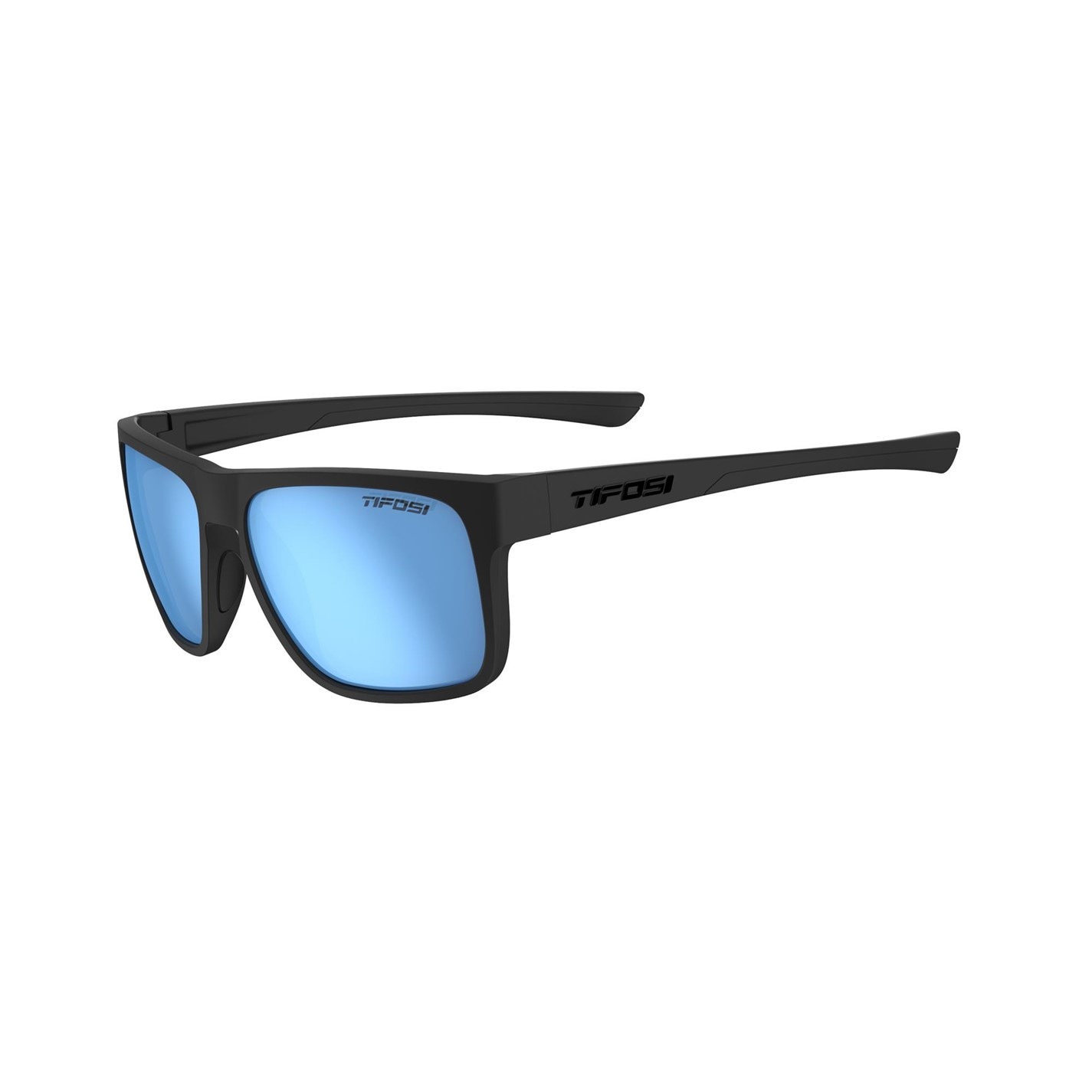 Tifosi Swick Single Lens Eyewear: Slank en duurzaam, perfect voor een actieve levensstijl, biedt onbreekbare bescherming en comfortabele pasvorm, Onyx Blue Fade/New Blue