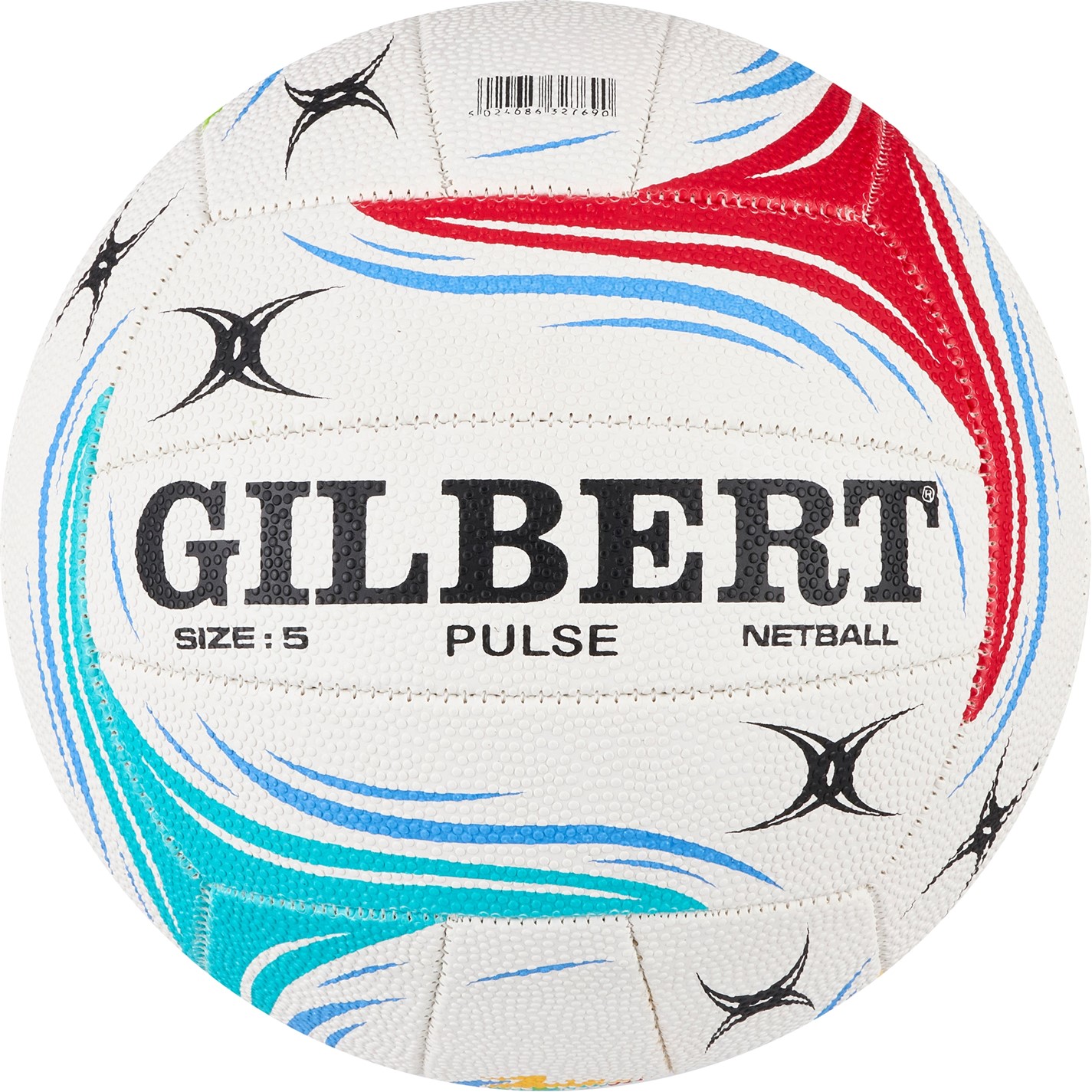 Gilbert Netball Training Balls - Overprint Pack Of 5 - Size 5 - Indoor/Outdoor - Free P&P