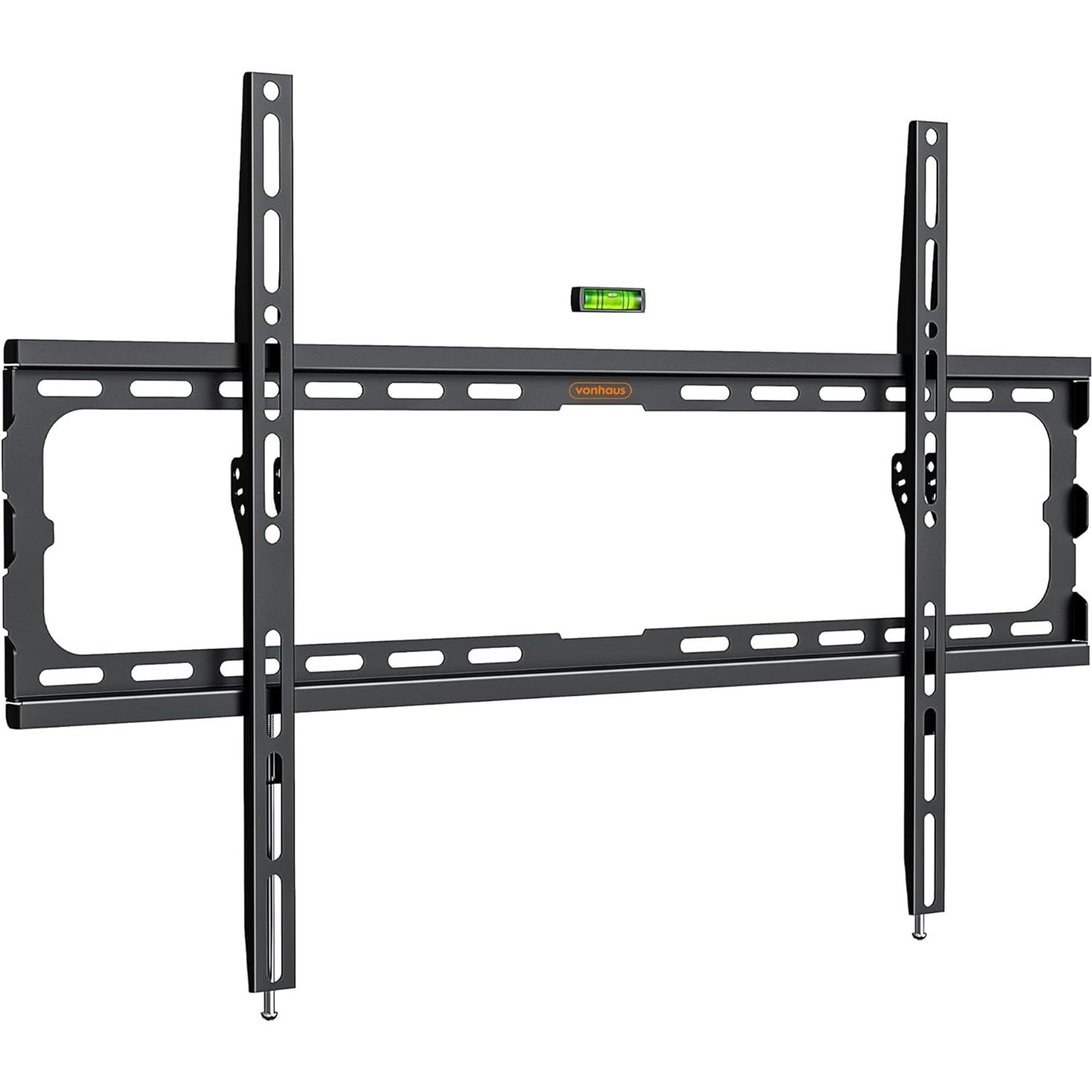 VonHaus | VonHaus - 37-80 Flat-to-wall TV bracket | Black ...