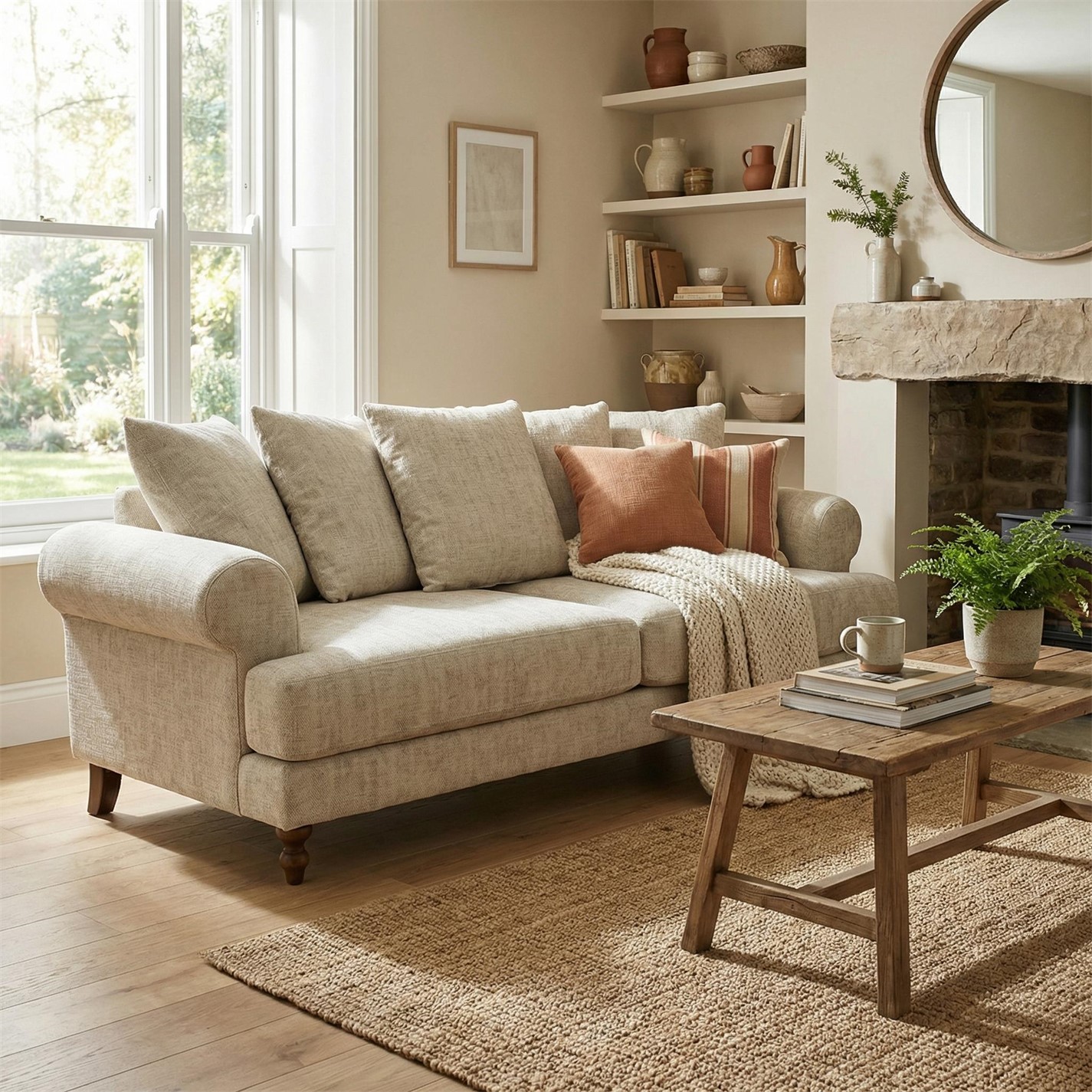 Biba Freddy 2.5 Seater Sofa | SportsDirect.com USA