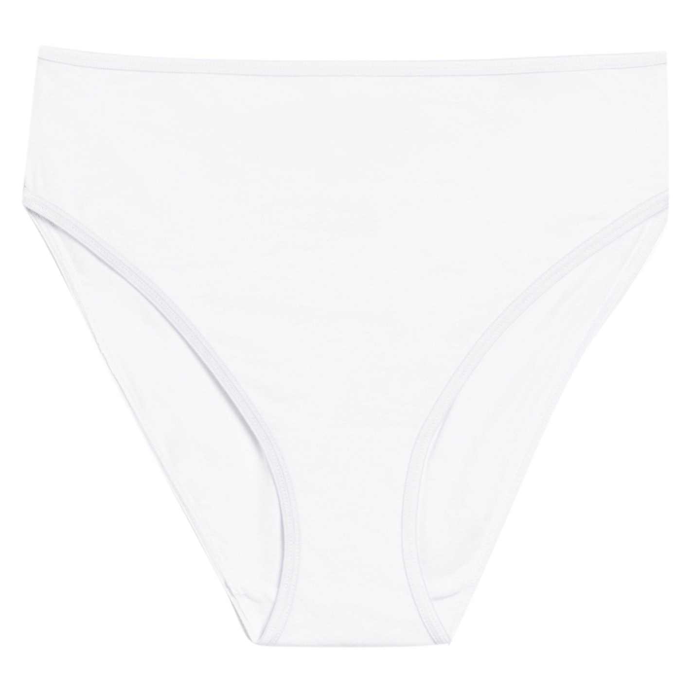 PULIOU Women's Briefs (Pack Of 3) - Cotton Mid-Waist Underwear, Full Coverage, Label-Free