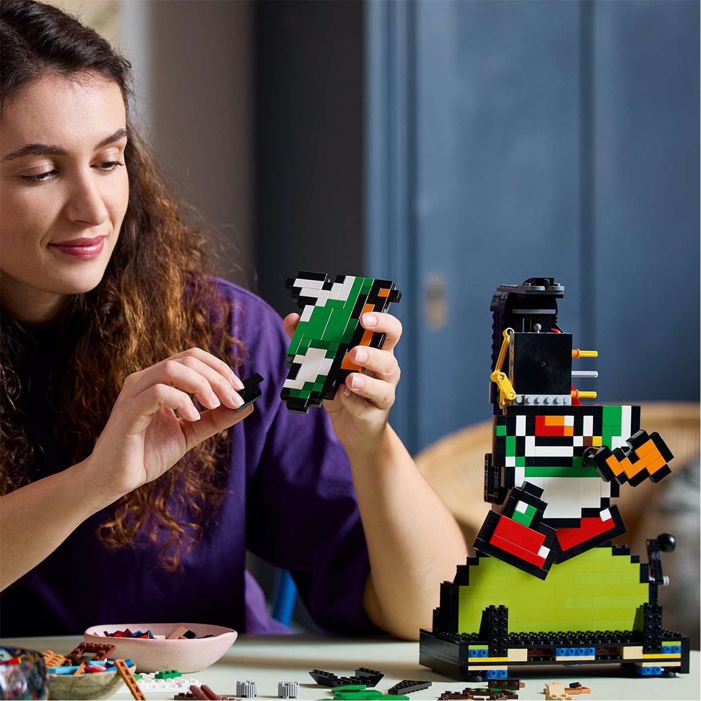 MORI YOSHI　 L サイズ100双 LEGO | Super Mario 71438 Super Mario World: Mario & Yoshi | 71438