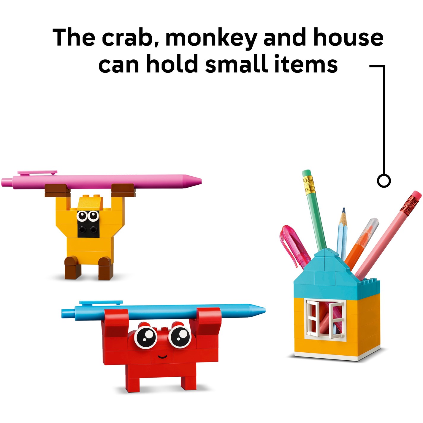 LEGO Classic Creative Happy Box Building Toys 11042 | SportsDirect