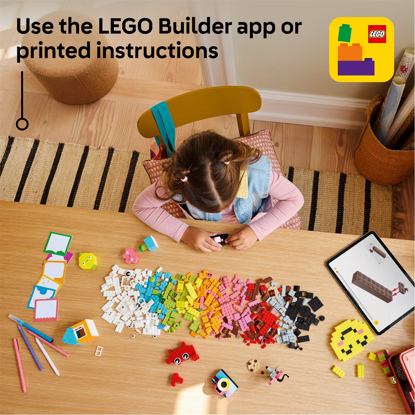 LEGO Classic Creative Happy Box Building Toys 11042 | SportsDirect