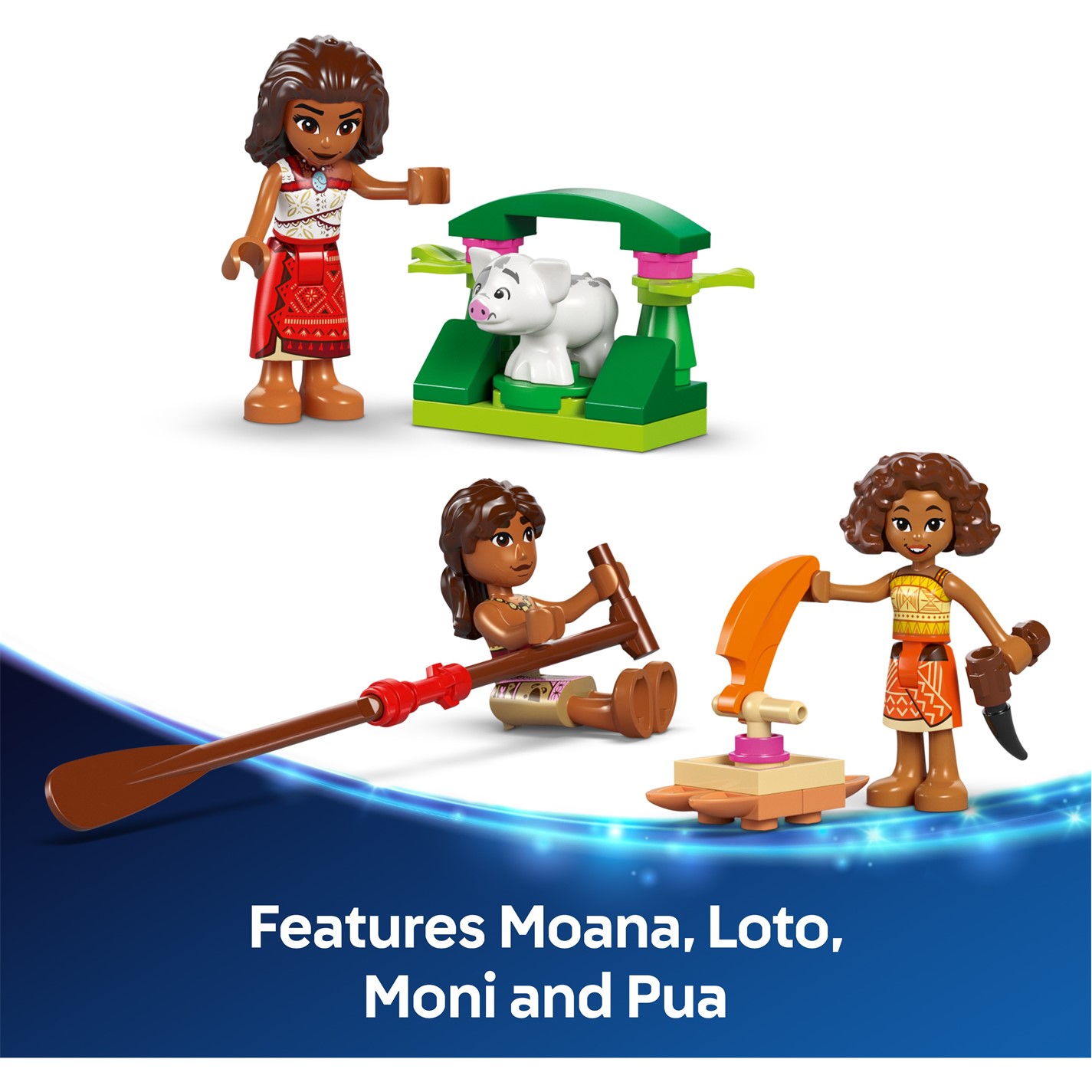 LEGO Disney Moana 2 Moana's Adventure Canoe 43270 | SportsDirect