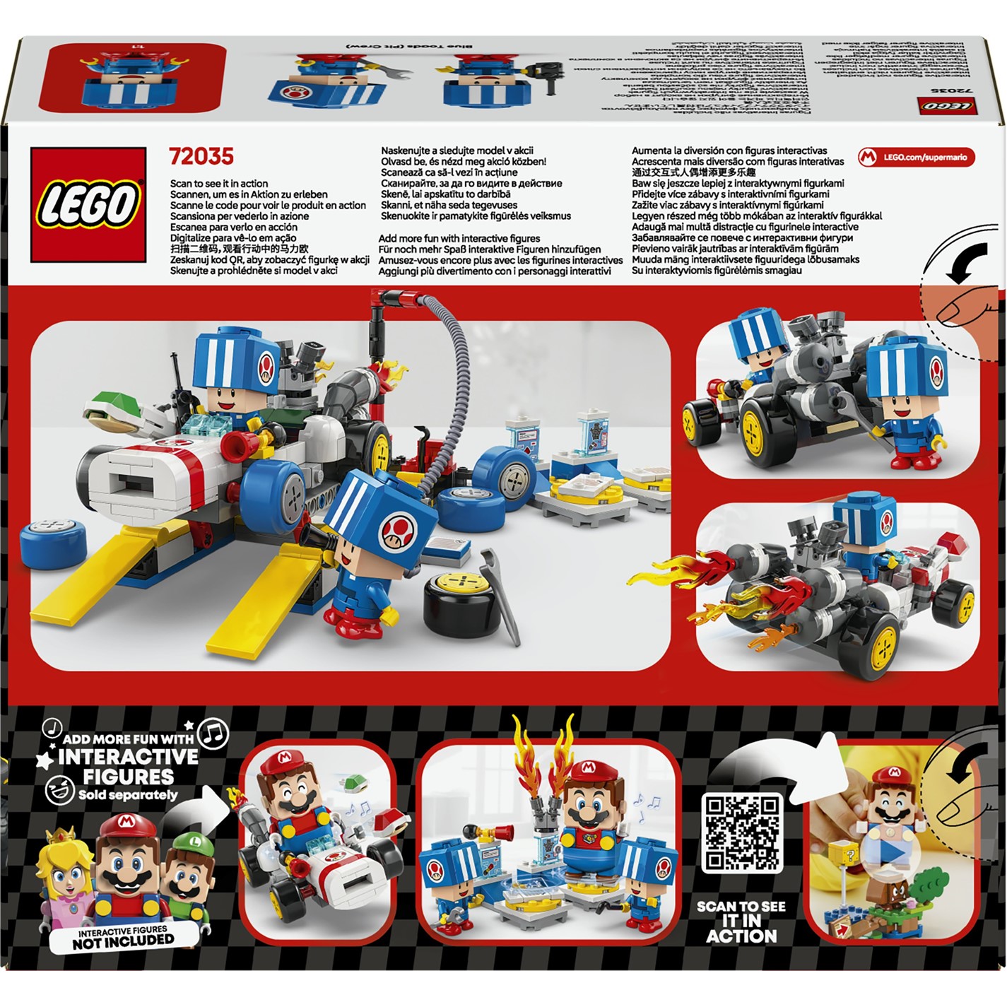 LEGO Super Mario: Mario Kart 72035 – Toad's Garage | SportsDirect