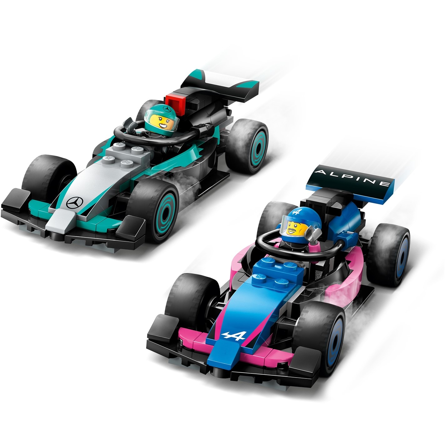 LEGO City 60444 F1 Garage & Mercedes-AMG & Alpine Cars
