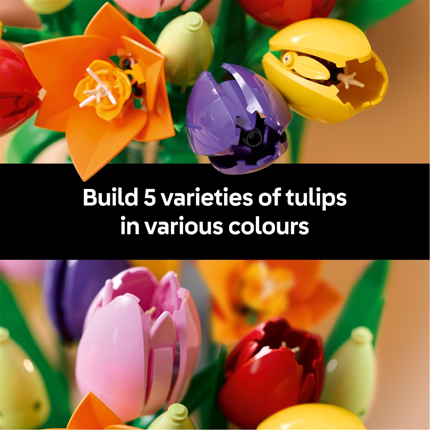LEGO Botanicals Tulip Bouquet - Artificial Flowers Set 11501