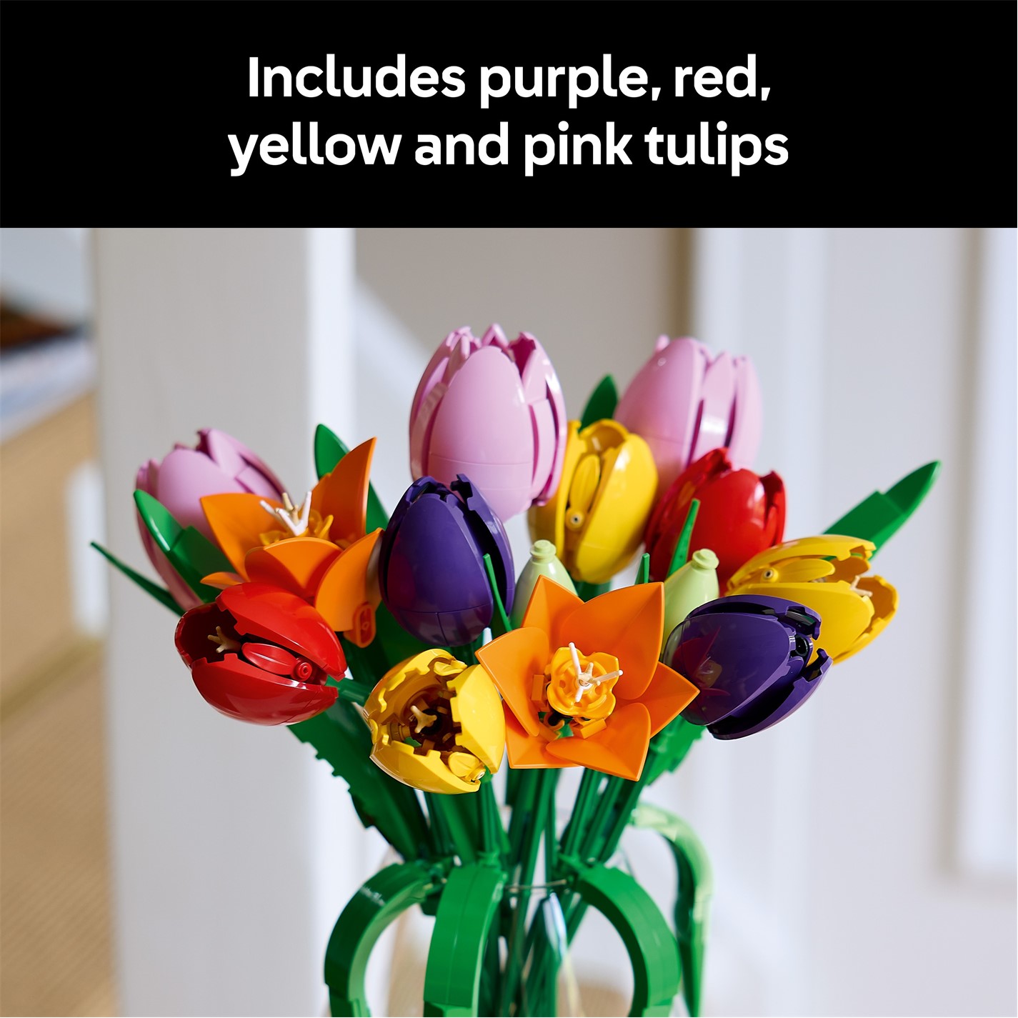 LEGO Botanicals Tulip Bouquet - Artificial Flowers Set 11501