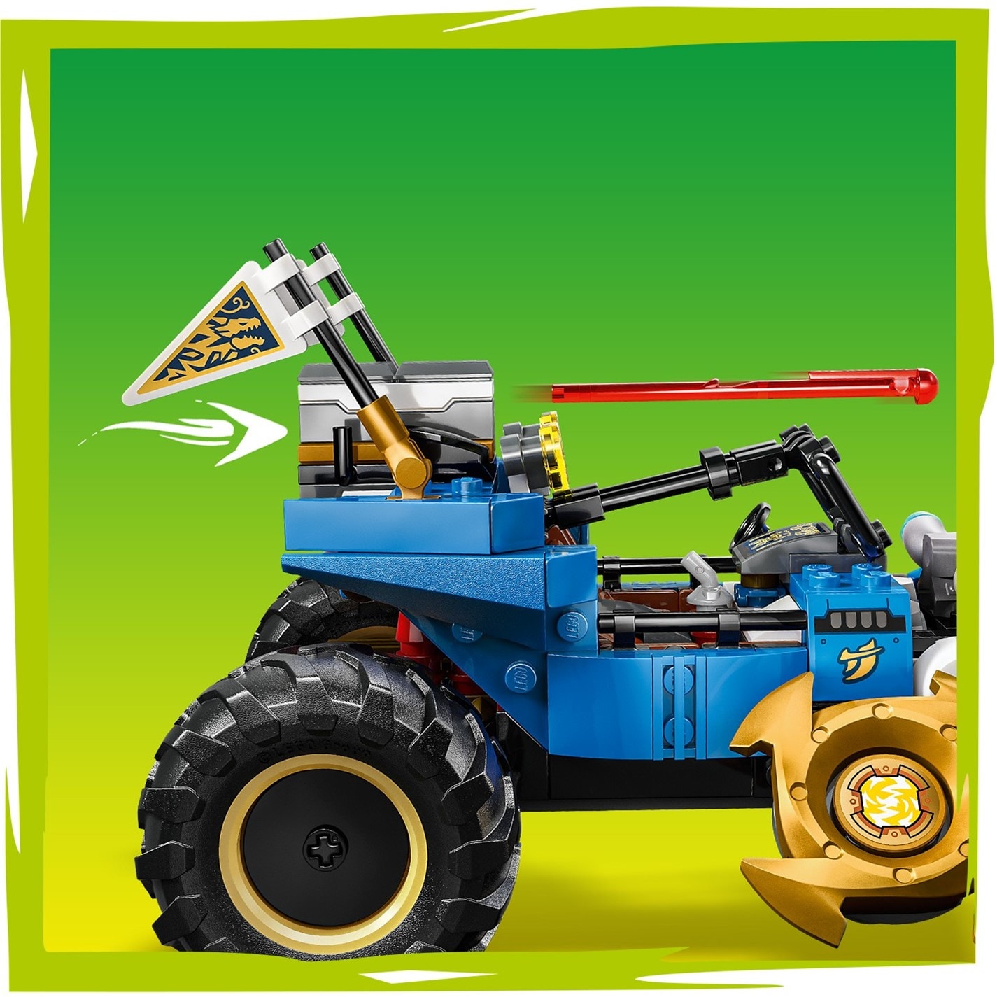 LEGO | NINJAGO 2 in1 Jay's Transforming Car Racing Toy 71856 | Tbc