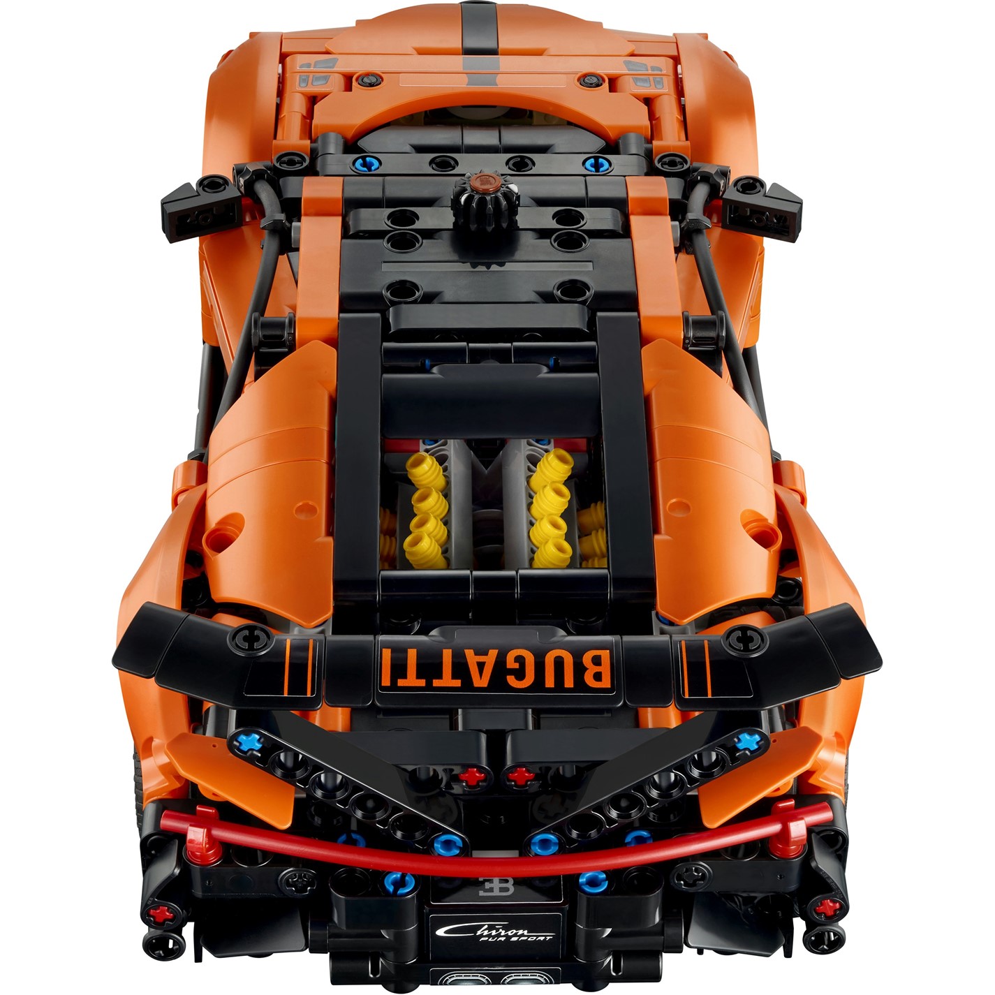 チングゥ LEGO Technic Bugatti Chiron Pur Sport Hypercar Toy 42222