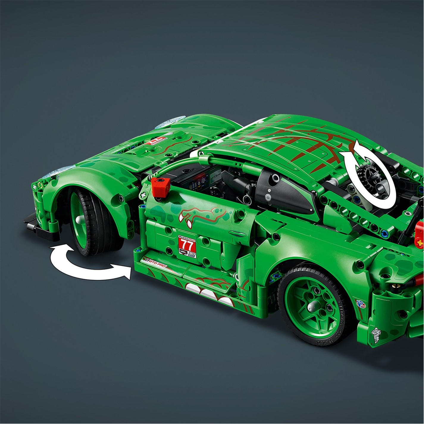 LEGO Technic Porsche 911 GT3 R REXY AO Racing Car Toy 42224 LEGO Technic Porsche 911 GT3 R REXY AO Racing Car Toy 42224