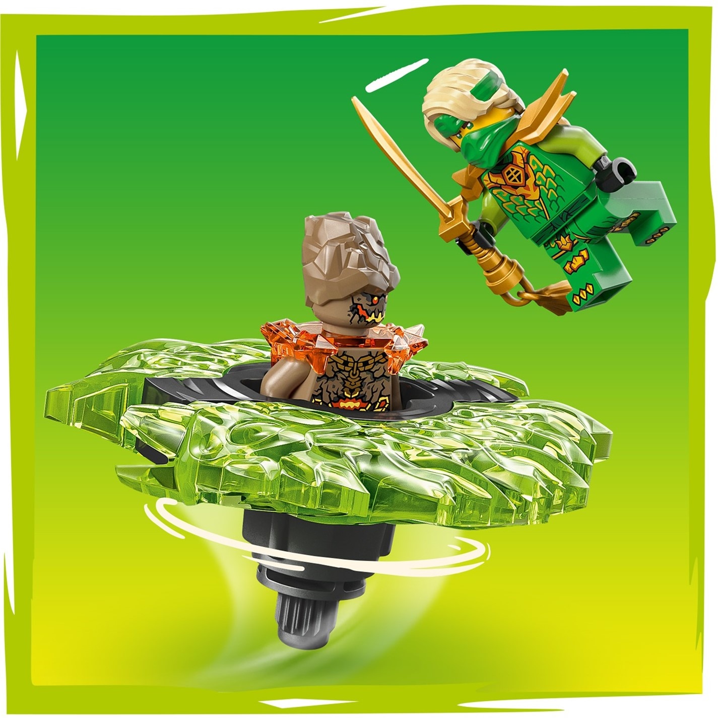 LEGO NINJAGO Lloyd vs. Earth Monster Spinner Toy 71850