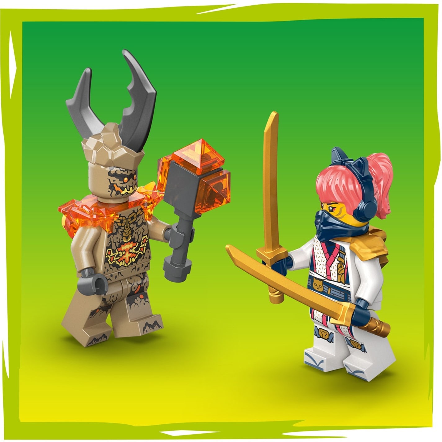LEGO NINJAGO Kai's Dragon Mech Battle Pack Ninja Toy 71851