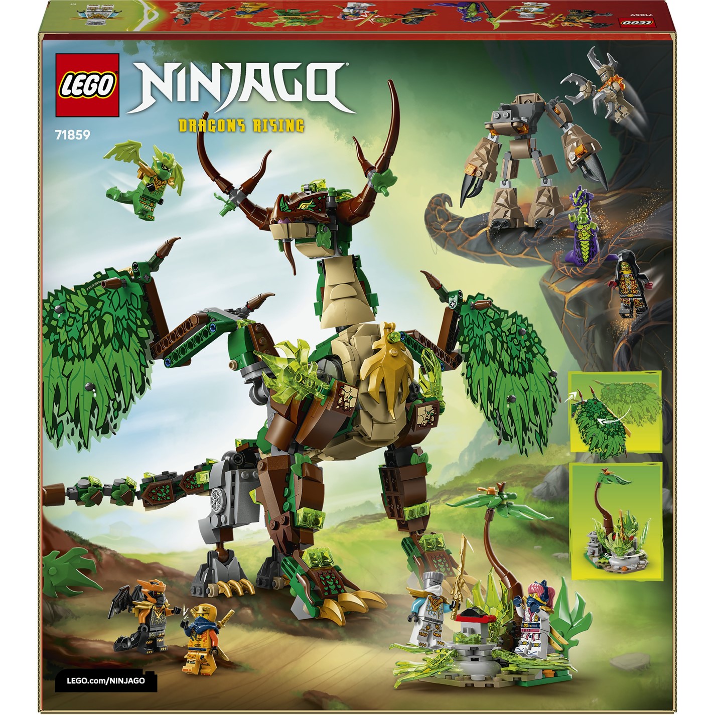 LEGO NINJAGO The Dragon of Life Figure - Ninja Toy 71859