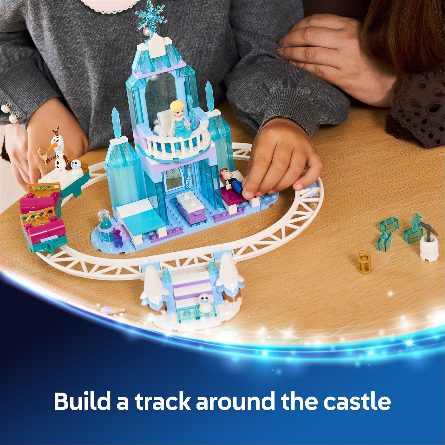 LEGO Disney Frozen Elsa's Ice Castle & Snow Ride Adventure 43281