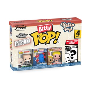 Funko Bitty Pop! Retro Toys Serie Misteriosa - Mr. Monopoly E Transformers Soundwave - Mini Figure Da Collezione 2,2 Cm - Sorprese Per Calze Di Natale E Party