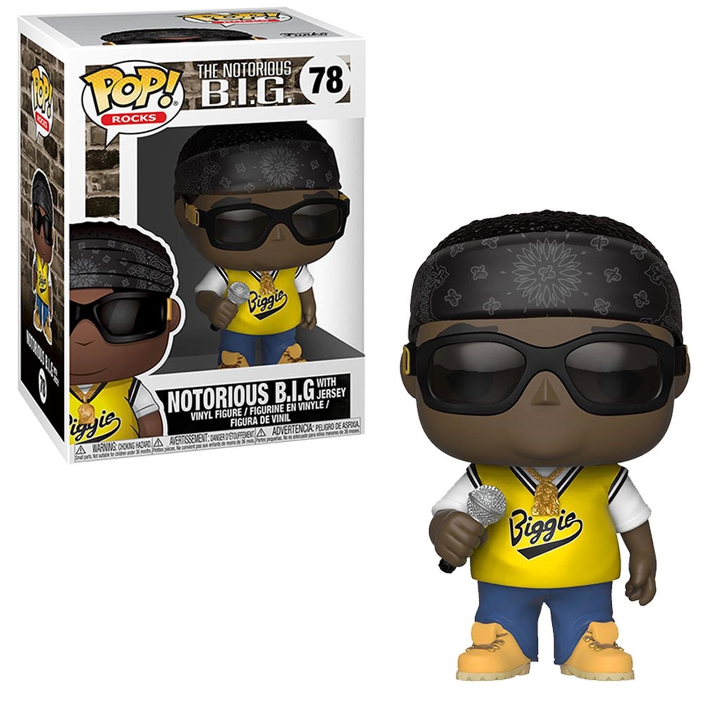 Funko POP! Rocks The Notorious B.I.G. with Fedora (Neuf avec emballage