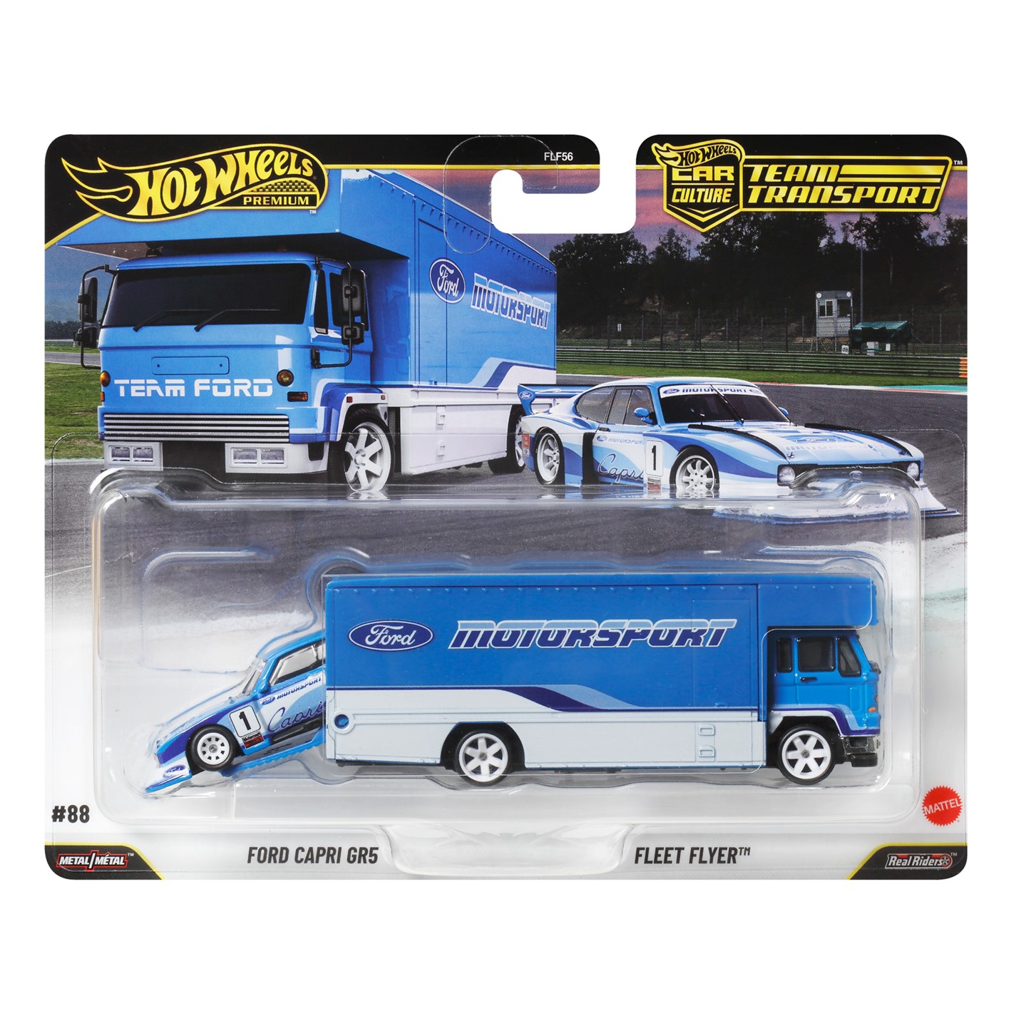 Hot Wheels | Premium Team Transport Assortment Toy Cars | Multi