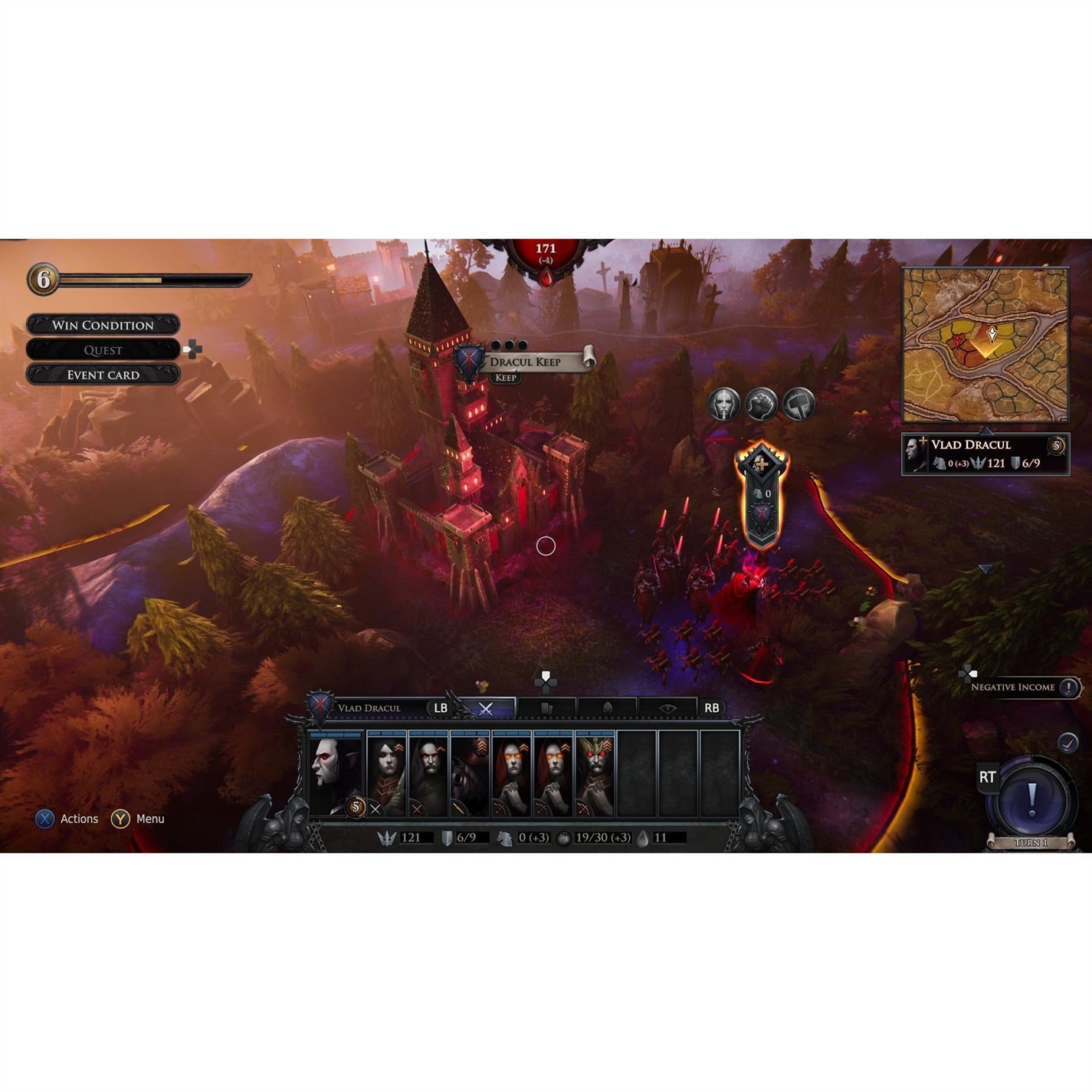 Immortal Realms: Vampire Wars - Xbox One / Series X|S - Neuf Sous Blister