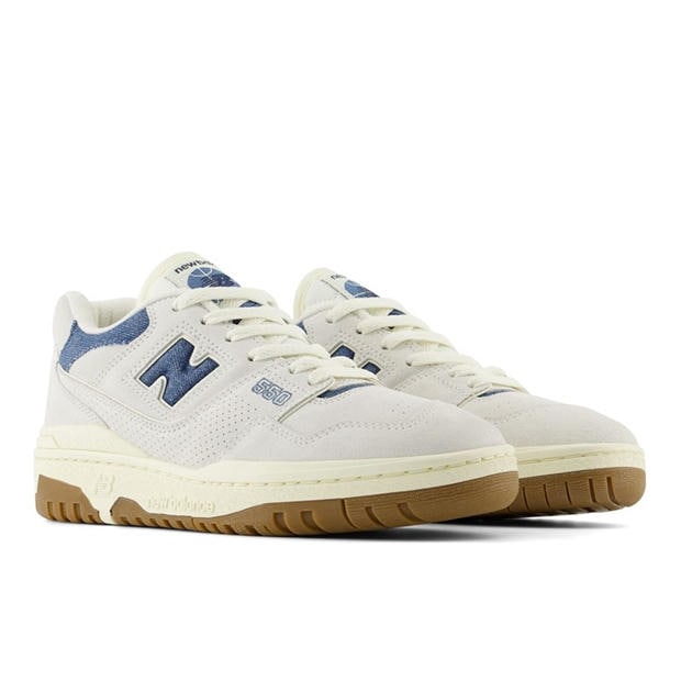 White - New Balance - 550 Trainers