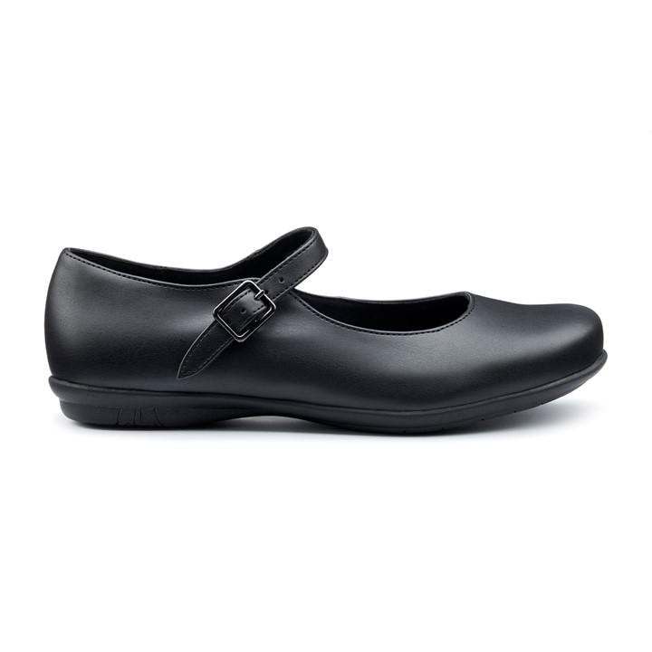 Hotter Women's Black Violet Mary Janes Wide Fit in Size 7 (41), Sports Direct