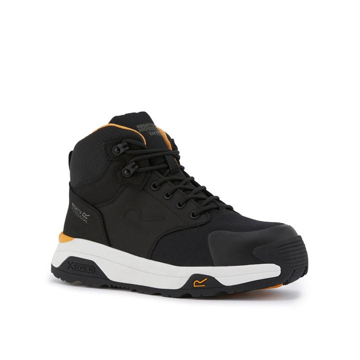 Regatta Men's Black Metafort Safety Hiker Boots in Size 10, Sports Direct