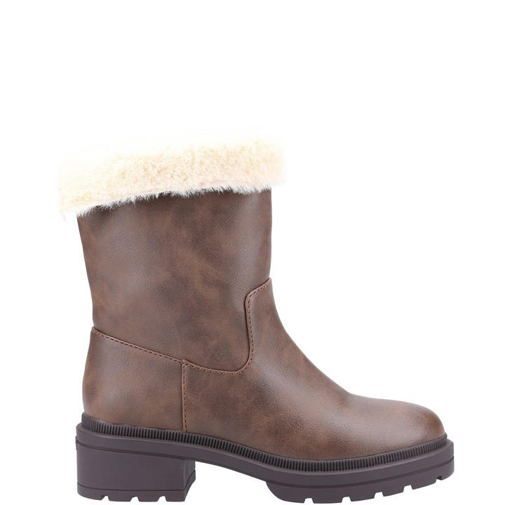 Rocket Dog Women's Brown Idea Mid Boot Size 8