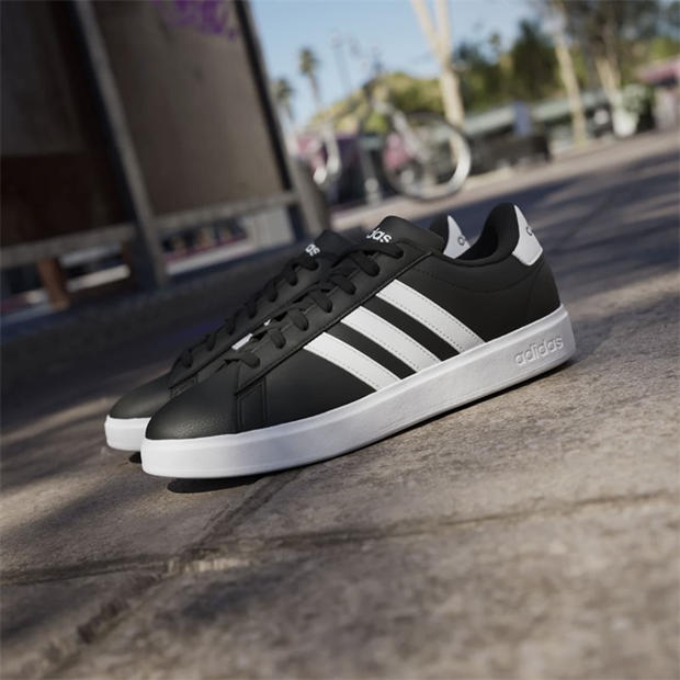 Core Black / Cloud White / Cor - adidas - Grand Court Cloudfoam Comfort Shoes Unisex