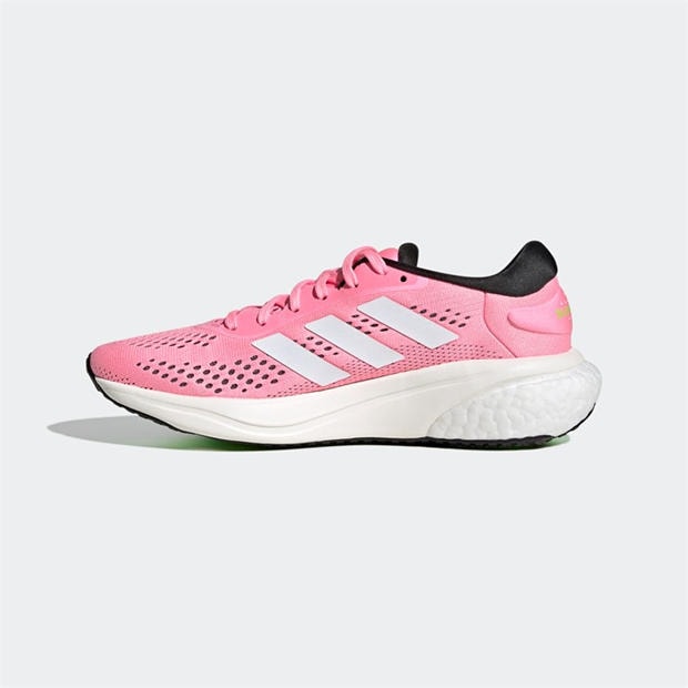 Beam Pink / Cloud White / Sola - adidas - Supernova 2 Running Shoes Womens