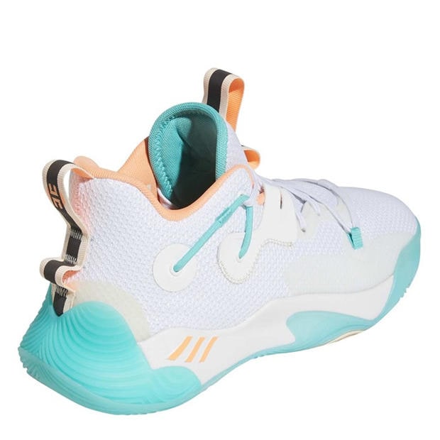 White - adidas - Harden Stepback 3 Basketball Shoes
