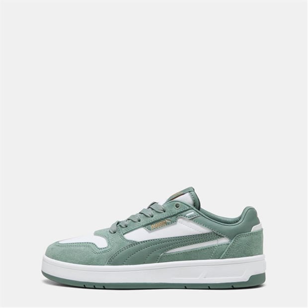 White Green - Puma - Court Classic SD Trainers