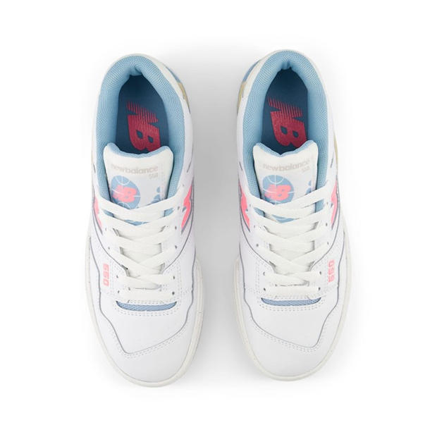 White - New Balance - 550 Trainers