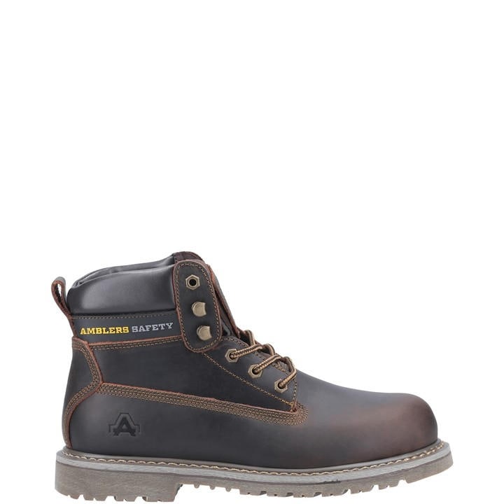 Amblers Safety  Brown Fs164 Industrial Safety Boot in Size 8, Sports Direct