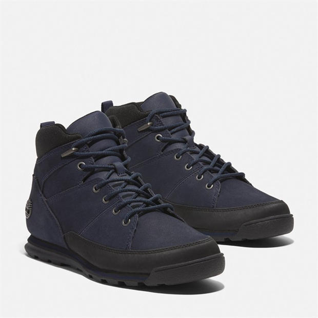 Navy - Timberland - Euro Rock Mid-Lace Up Boot