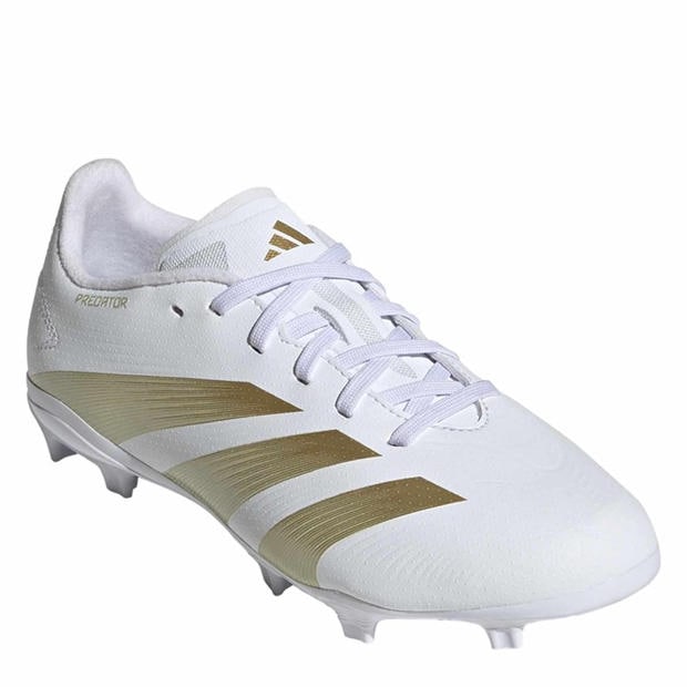 White - adidas - Predator League FG Football Boots
