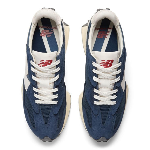 Navy - New Balance - 327 Trainers