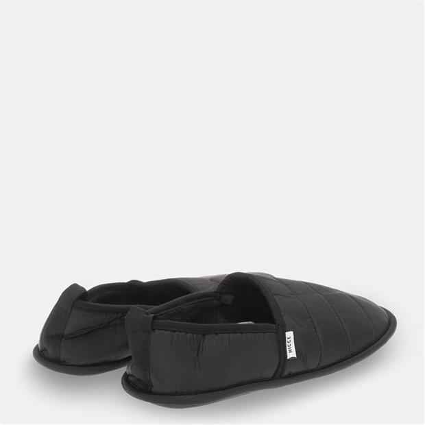 Black - Nicce - Daniel Quilted Slippers